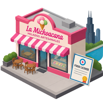 La Michoacana Helados Artesanales Corp receives Chicago food license