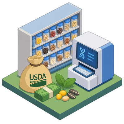 USDA invests $180 million to sequence national seed bank