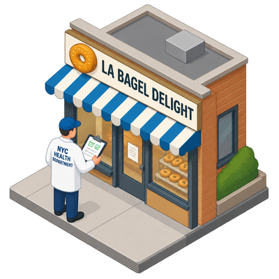 La Bagel Delight faces pre-permit inspection for new Park Slope home
