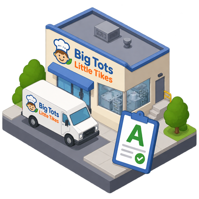 Big Tots Little Tikes records A grade in New York pre-permit inspection