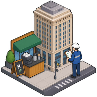 Aon seeks coffee and tea permit at 165 Broadway