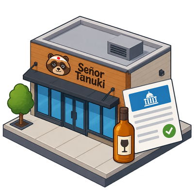 Señor Tanuki applies for liquor license as Denver records tenant permit