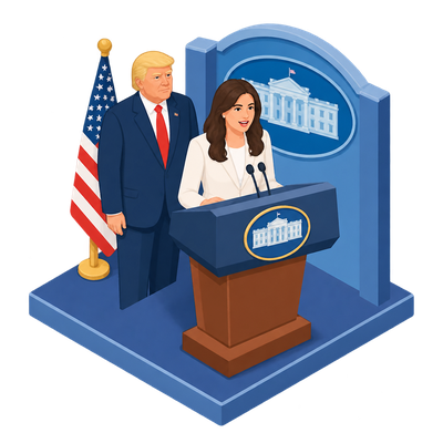 Trump names Katie Zacharia as White House press secretary