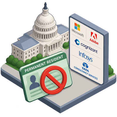 US suspends green card pathway for Microsoft and six IT outsourcing firms