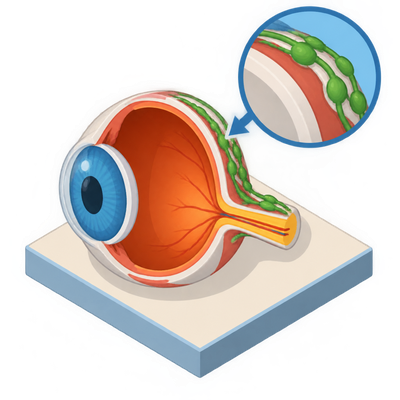 Scientists find hidden waste-drainage system at the back of the eye