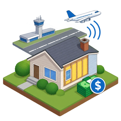 Dane County lands federal grant for sound insulation near Madison airport