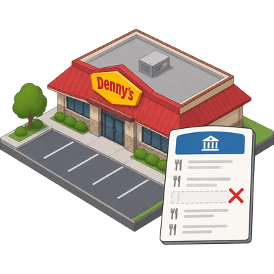 Santa Clara Denny's missing from city food licence list