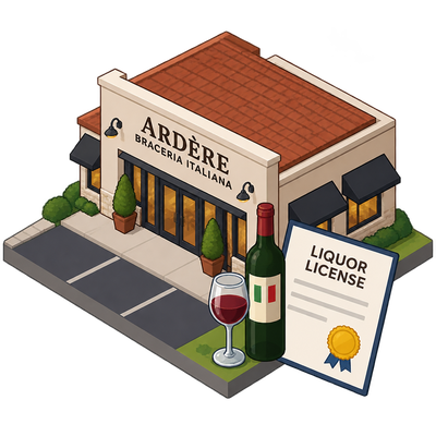 Ardēre Braceria Italiana receives Texas liquor licence in San Antonio