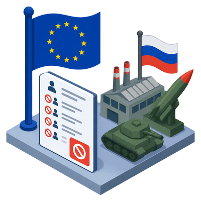 EU adopts largest-ever sanctions package against Russia's arms industry