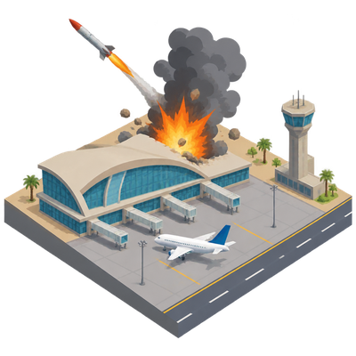 Houthi attacks on Saudi airports kill civilians, disrupt Gulf air travel