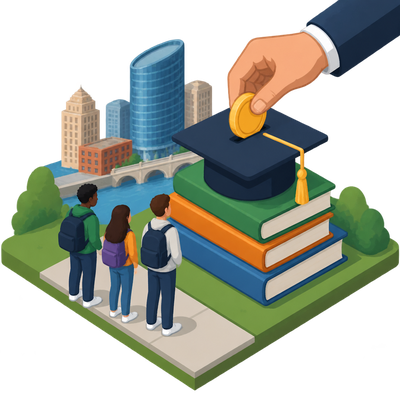 Grand Rapids approves donor-funded college access campaign