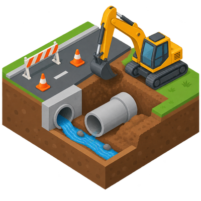 Grand Rapids approves storm sewer relocation after Portman Lane failure