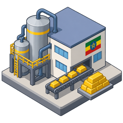 Ethiopia opens first gold refinery to process gold at home