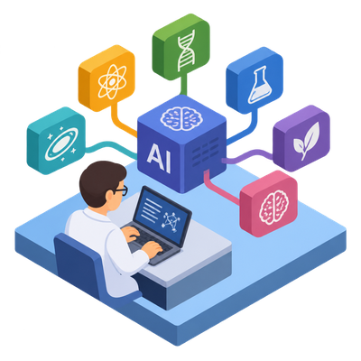 AI harness finds cross-field solutions to open scientific problems