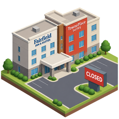 Fairfield Inn and TownePlace Suites missing from Louisville food-license list