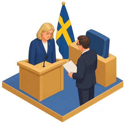 Sweden's centre-left leader fails in second bid to form government