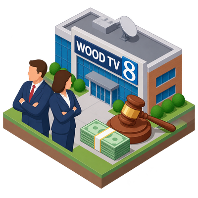 Fired WOOD-TV news directors win privacy lawsuit against Nexstar
