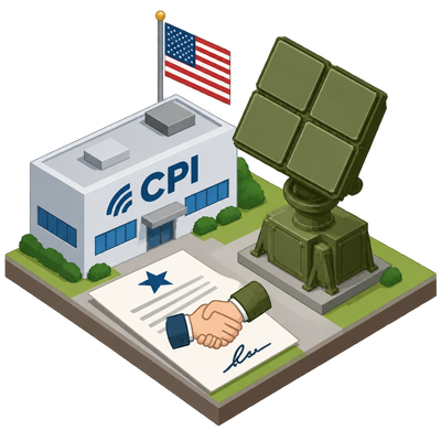 Defense antenna maker CPI wins multimillion-dollar US ISR contract