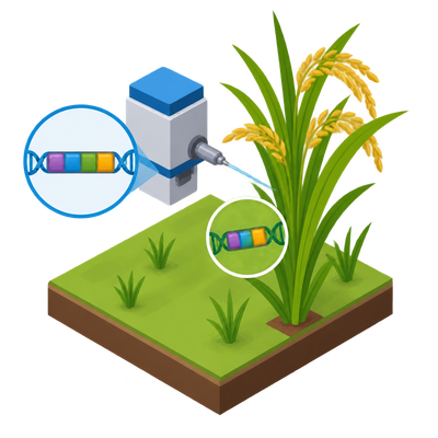 PrimeStack tool writes large gene cargos into rice at precise sites