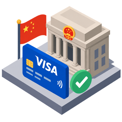 Visa wins approval to prepare China domestic card clearing business