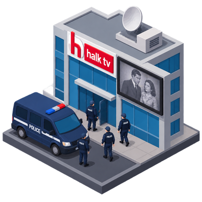 Turkey seizes opposition news channel Halk TV in police raid
