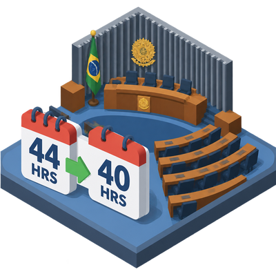 Brazil's Senate approves shorter workweek, ending six-day shifts