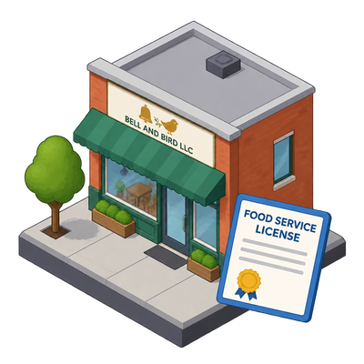 Bell and Bird LLC receives Philadelphia food service license