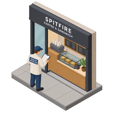 Spitfire Coffee & Sandwich undergoes health inspection for NoMad location