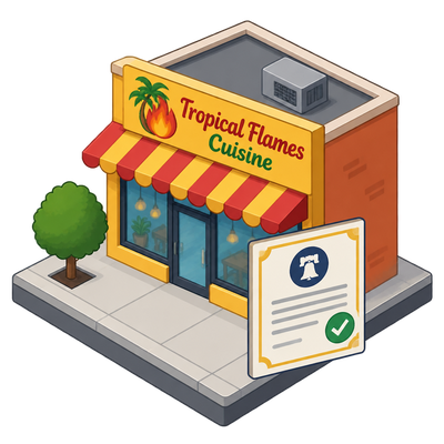 Tropical Flames Cuisine gets Philadelphia restaurant license at Rising Sun Avenue