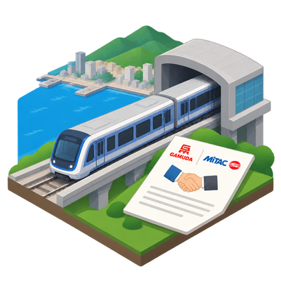 Gamuda-MiTAC JV wins Keelung MRT contract, expanding Taiwan rail footprint