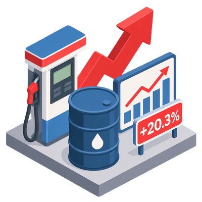 US producer prices post biggest jump since 2022 as energy costs surge