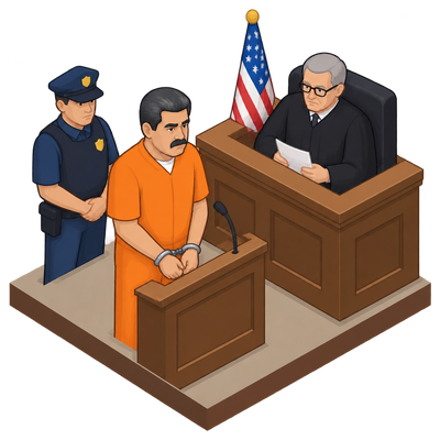 Maduro pleads not guilty to US torture conspiracy charges