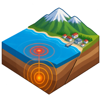 M 6.9 earthquake strikes off Kamchatka's southern coast near Ozernovskiy