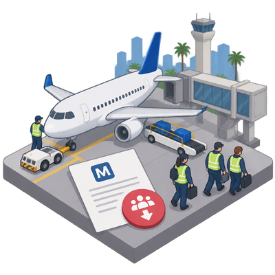 Menzies Aviation files layoff notice for Los Angeles workers