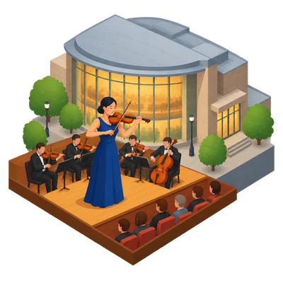 GR Symphony brings violinist Midori to DeVos Hall for two-night Shostakovich run