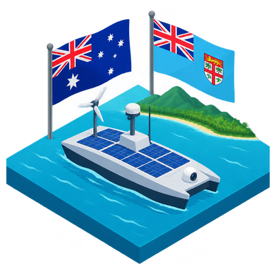 Australia to provide Fiji with solar-powered maritime surveillance drones