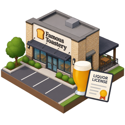 Famous Toastery receives liquor license for first San Antonio location