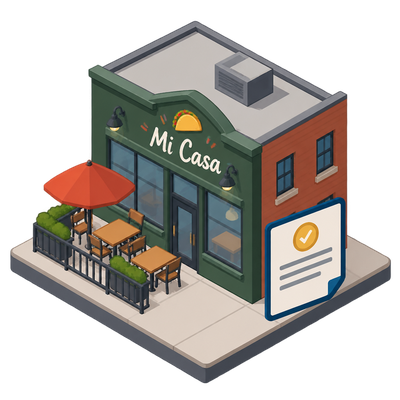 Mi Casa restaurant licensed at Philadelphia's 3151 Market Street