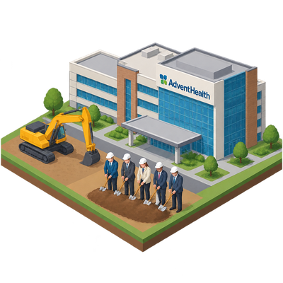 AdventHealth breaks ground on 150-bed hospital in Louisville, Colorado