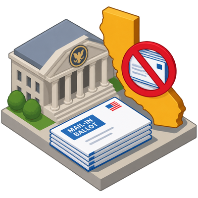 Justice Department sues California over alleged noncitizen mail-in ballots