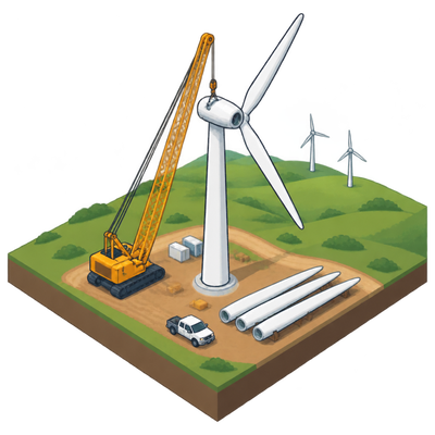Construction underway on South Dakota's largest wind project