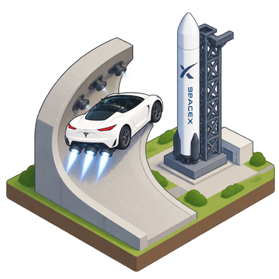 Tesla unveils Roadster with SpaceX thrusters, plans 2028 production