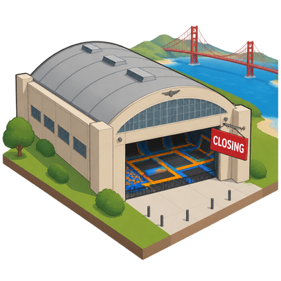 House of Air trampoline park to close after rejecting new Presidio lease
