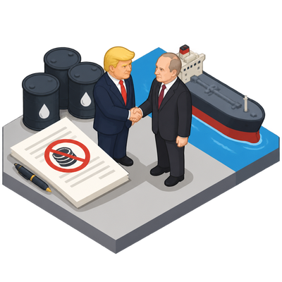 Trump suspends Russia sanctions after diesel deal with Putin