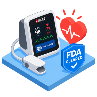 Masimo gets FDA clearance for AFib detection on its smartSET pulse oximetry platform