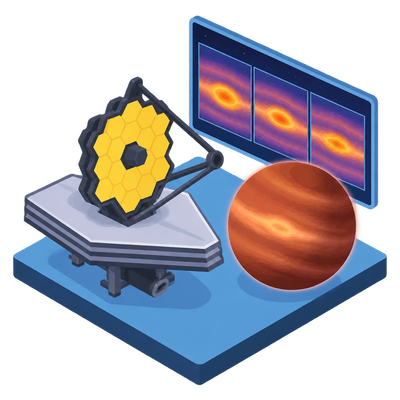 Webb telescope finds orderly weather on a turbulent brown dwarf