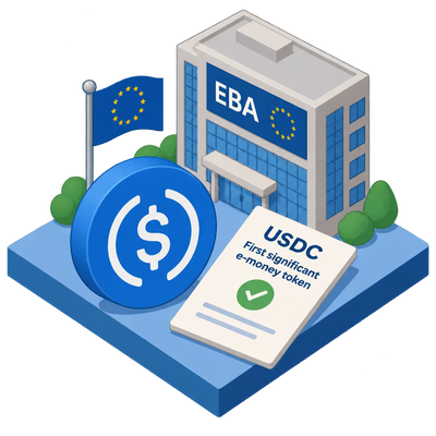EBA designates USDC as EU's first 'significant' e-money token