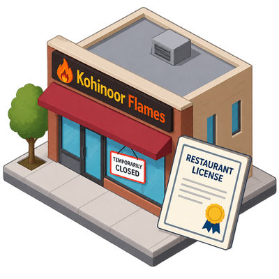 Boston issues Kohinoor Flames restaurant license during renovation