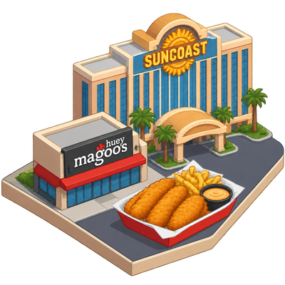 Huey Magoo's now serving chicken tenders at Suncoast Hotel & Casino in Las Vegas