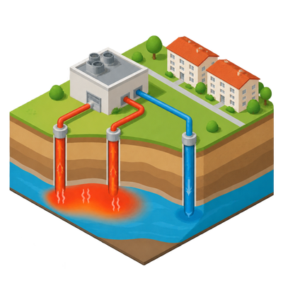 Alfortville replaces 40-year-old geothermal plant with new triplet system